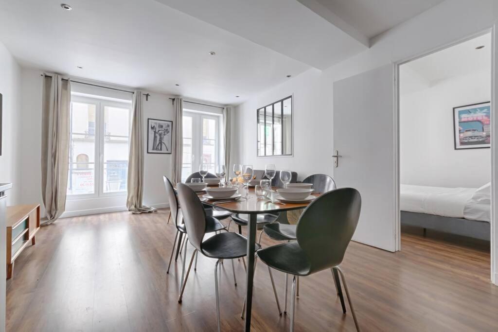 Sd1 - Magnifique Appartement 2Br/6P - Center Párizs Kültér fotó